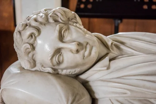 Robert Southey's effigy