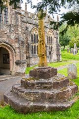 Crowcombe Church of the Holy Ghost, The 14th-century preaching cross