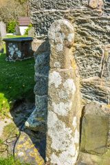 A Cornish wheel-head cross