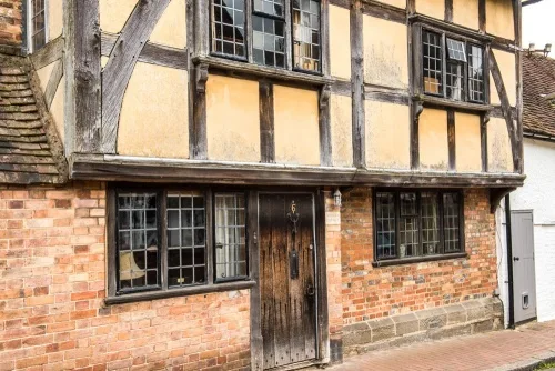 Nonsuch Cottage, a pretty timber-framed house on Church Street