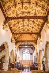 The interior of Holy Trinity church
