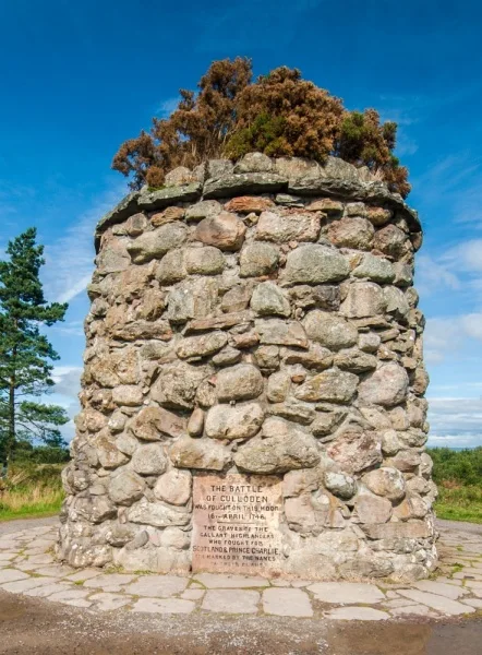 The Culloden Memorial Cairn