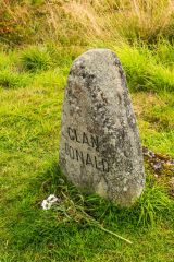 Clan Donald grave marker