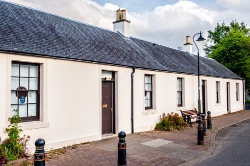 18th-century weavers' cottages in Dalmellington