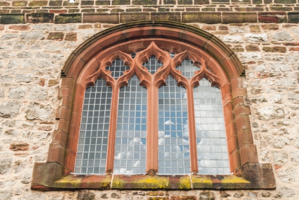 A restored first floor window