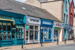 Looking along Market Street