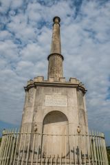 Simmons memorial atop Dane John Mound