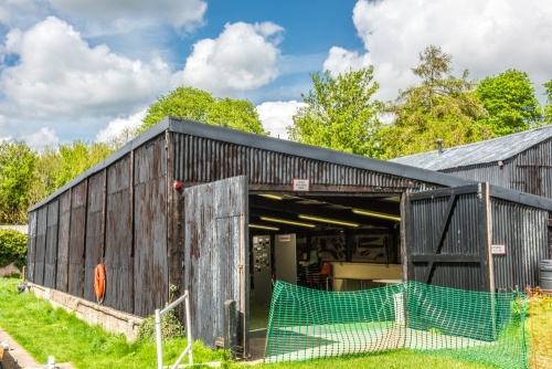 The Barge Building Shed