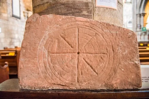 A Saxon sundial