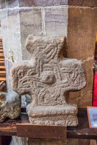 10th-century cross head