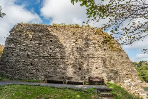 A 1388 fortalice wall