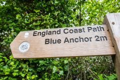 Daws Castle, From Watchet follow the coastal path signposts