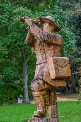 David Douglas tree sculpture