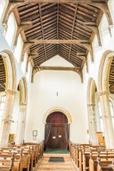 Looking west down the nave