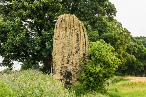 The northernmost standing stone