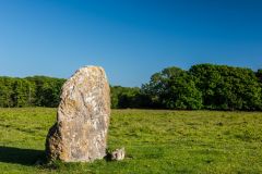 Devils Quoit, Stackpole, The stone from the south-east