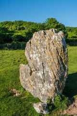 Devils Quoit, Stackpole, The stone from the south