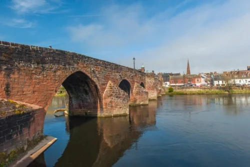 The ancient Devorgilla Bridge
