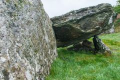 The burial chamber from the side