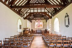 Looking west down the nave
