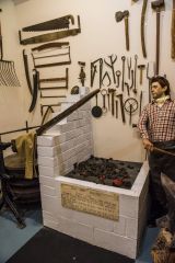The Blacksmith's shop exhibit