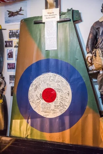 L6446 wingtip, RAF Millom gallery