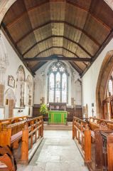 Inside Ditchling parish church