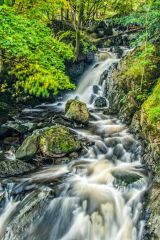 Another look at the lower section of the waterfalls