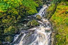 The upper waterfalls