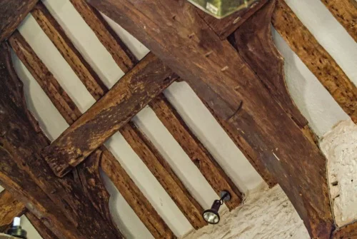 The timber roof, circa 1500