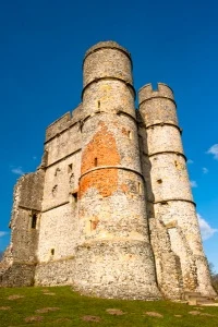 The castle gatehouse