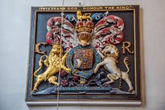 Royal coat of arms to Charles I