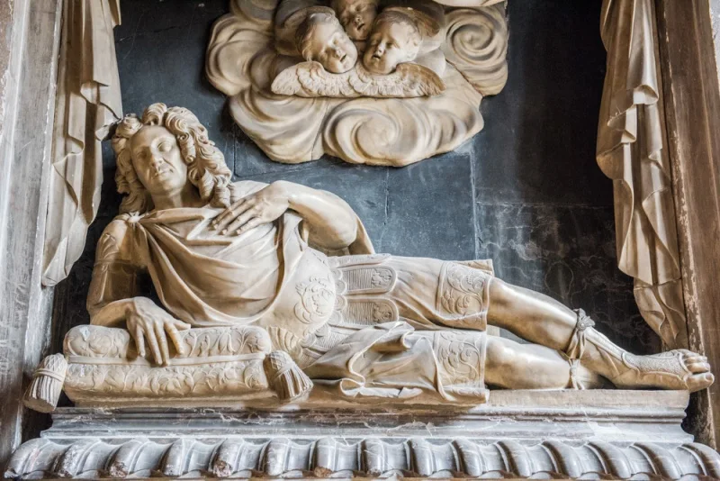 Memorial to Denzil, Lord Holles (d. 1699)
