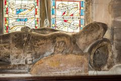 Effigy of a 14th century knight