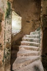 Drumcoltran Tower, The spiral stair