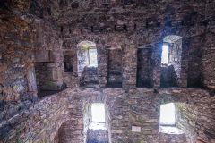 Drumcoltran Tower, Second-floor level