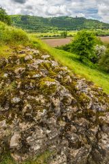 The town borough wall