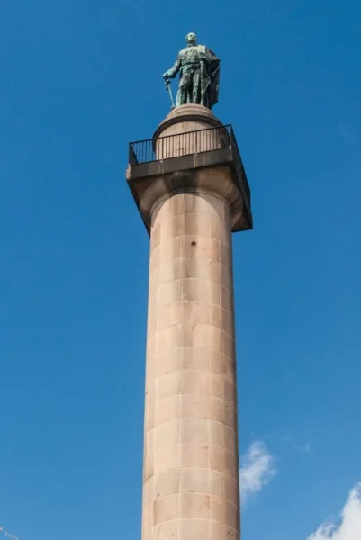 The column top and statue