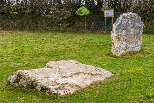 The largest stone (fallen)