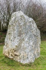 A large stone on the north-east side of the circle