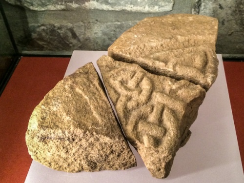 8th-century cross fragments