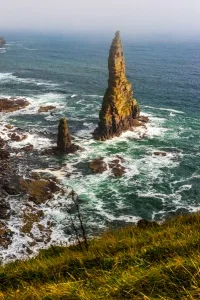 Dunscanby Head sea stack
