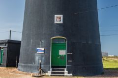 The lighthouse entrance