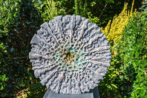 Sculpture in the garden