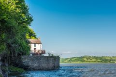 The Boathouse from the shore