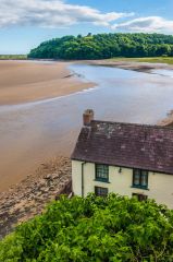 The Boathouse from above