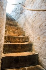 Dymchurch Martello Tower, Stairs to the firing platform on the roof