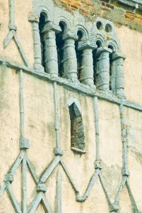 Saxon church tower, Earls Barton, Northamptonshire
