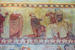 The Adoration of the Magi wall painting