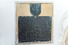 Eleanor Bowes memorial, 1623